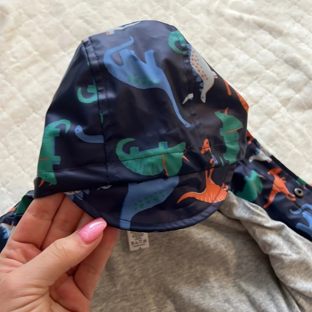 12m boys Dino Raincoat